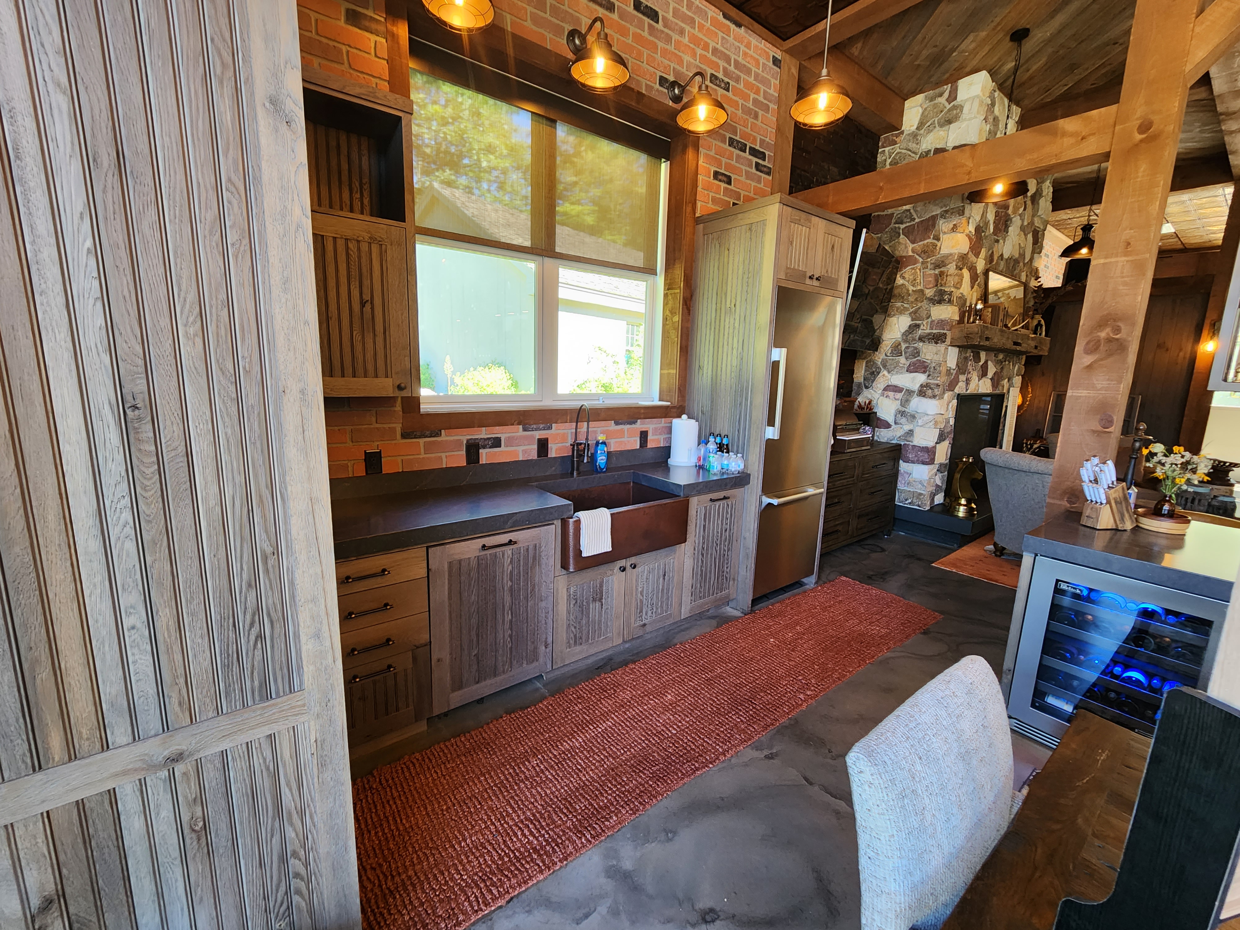 Custom kitchen cabinetry — Keene, New Hampshire residence